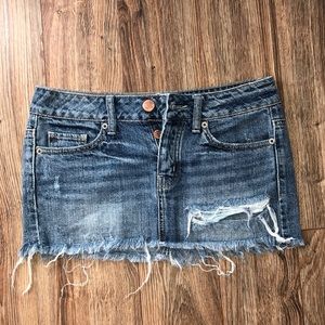 American Eagle Jean Skirt